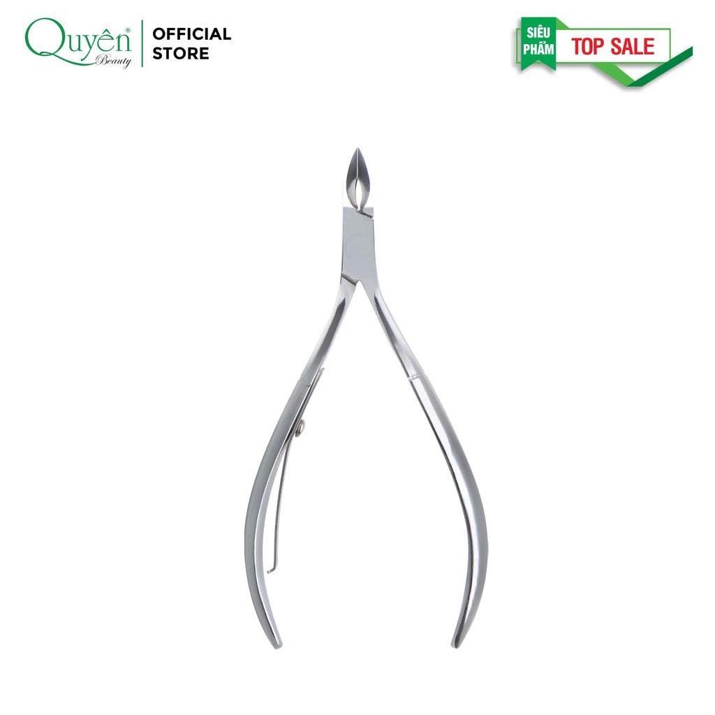 Kềm Cắt Da Thép Chuyên Dụng Mỹ Phẩm Quyên Chính Hãng QD-19 Cốt êm Siêu bén Siêu Bền - TẶNG DŨA