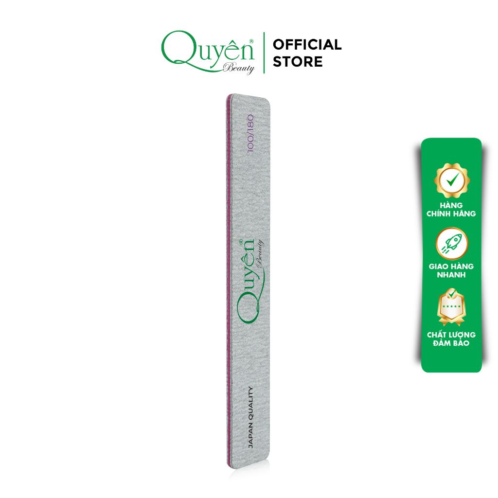 Dũa Móng Tay Vuông Giấy 3D Cao Cấp Dụng Cụ Làm Nail Mỹ Phẩm Quyên Chính Hãng DGQ803 Chuyên Dụng Cho Nails