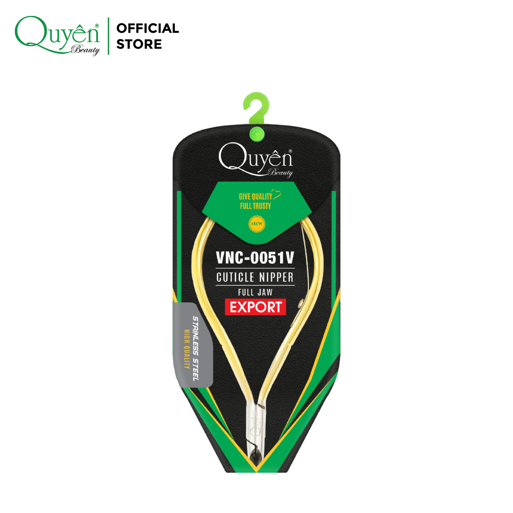 Quyen Beauty Stainless Steel Cuticle Nippers VNC-0051V