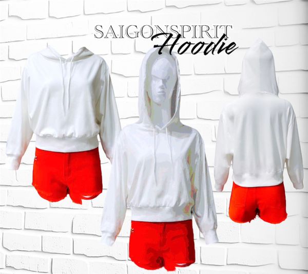 Saigon Hand Embroidered Hoodie