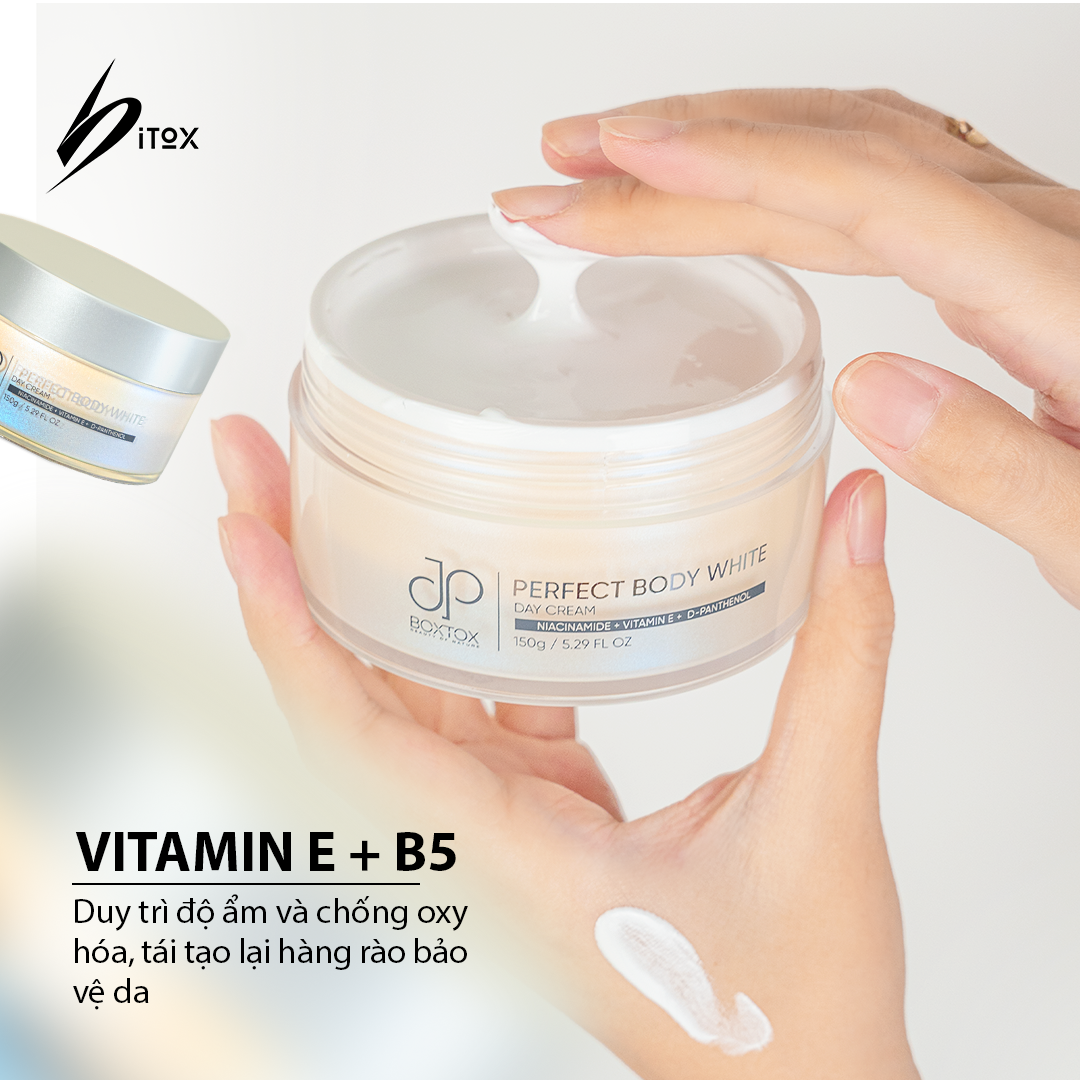  COMBO PERFECT BODY WHITE BITOX - DA TRẮNG KHÔNG NGẠI NẮNG SAU 7 NGÀY 