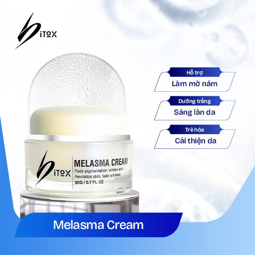 Melasma Cream Bitox Pharma- Kem Trị Nám, Mờ Thâm Sạm