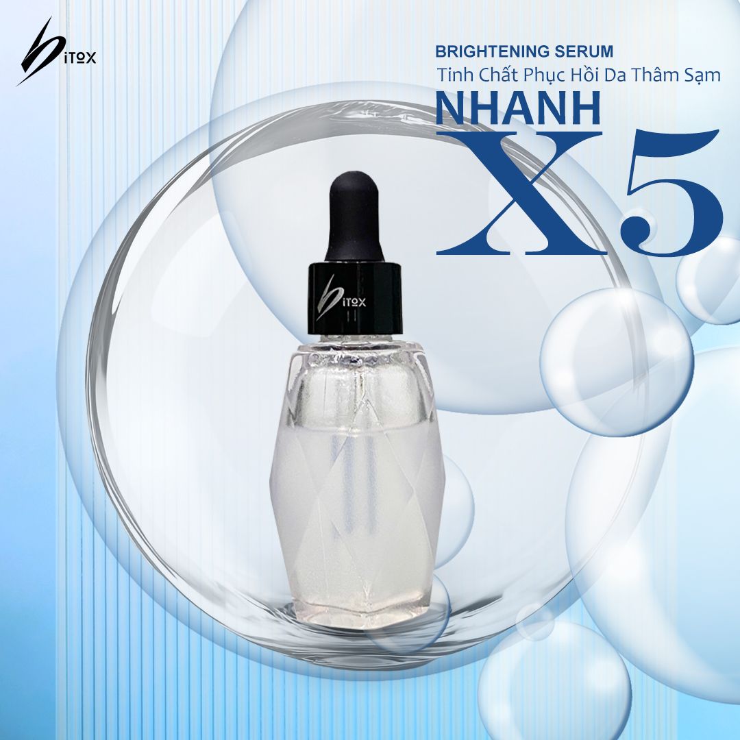 Brightening Serum - Tinh Chất Phục Hồi & Trắng Sáng Mờ Thâm Sạm