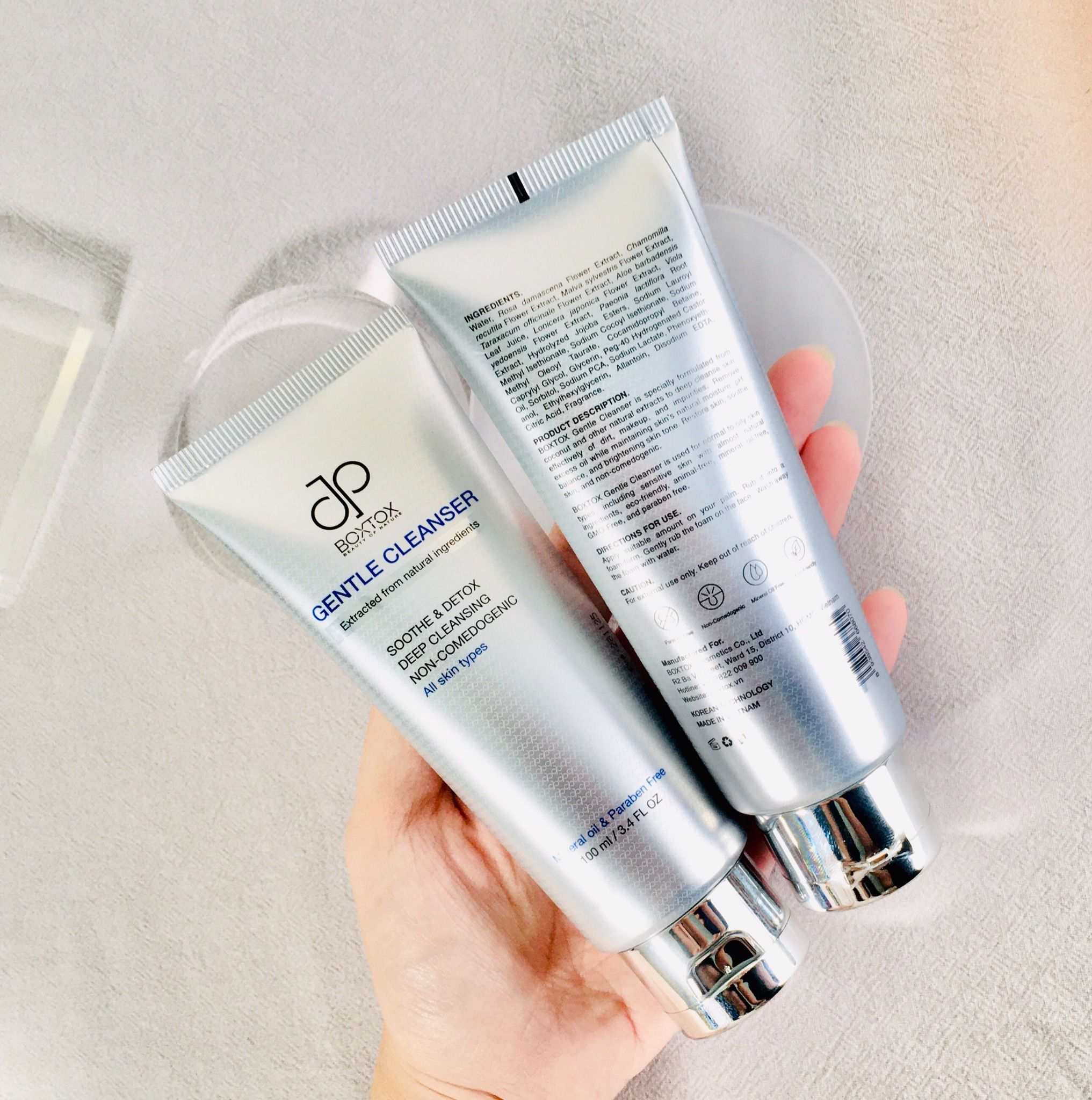 Sữa rửa mặt gentle Cleanser phục hồi da khô thiếu ẩm