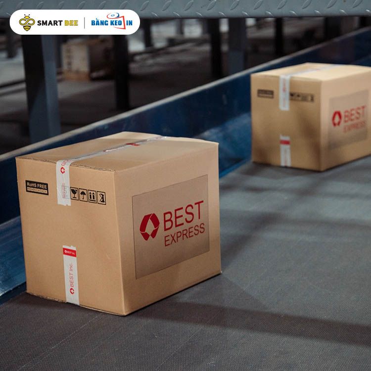 Băng Keo In Theo Yêu Cầu Cho Ngành Logistic