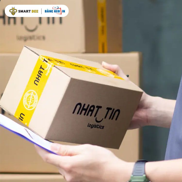 Băng Keo In Theo Yêu Cầu Cho Ngành Logistic