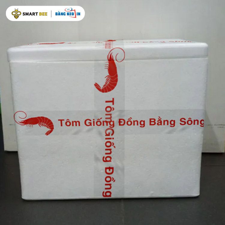Băng Keo In Theo Yêu Cầu Cho Công Ty Thủy Sản