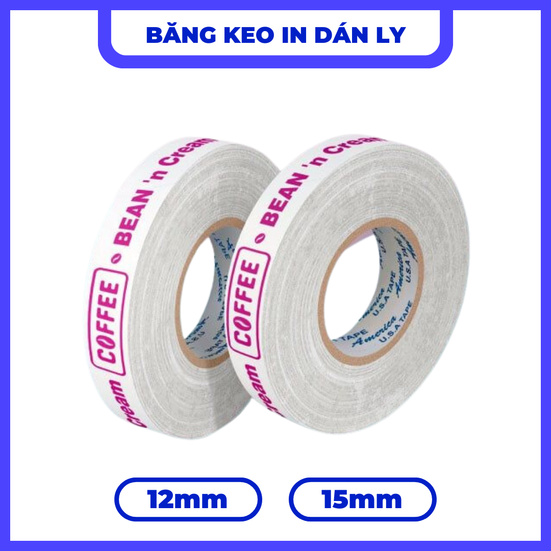 Băng keo dán ly mẫu 01