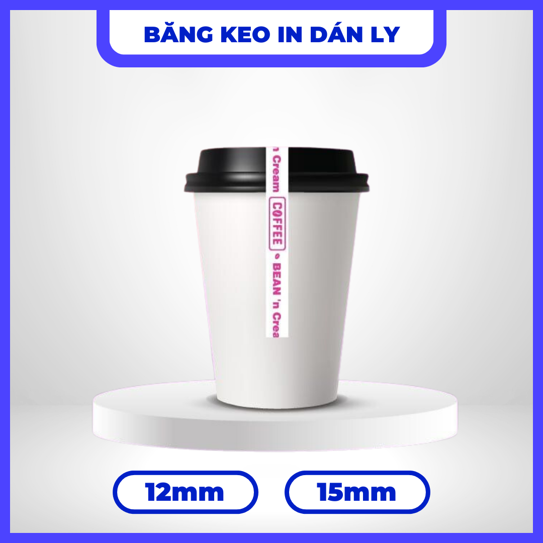 Băng keo dán ly mẫu 01
