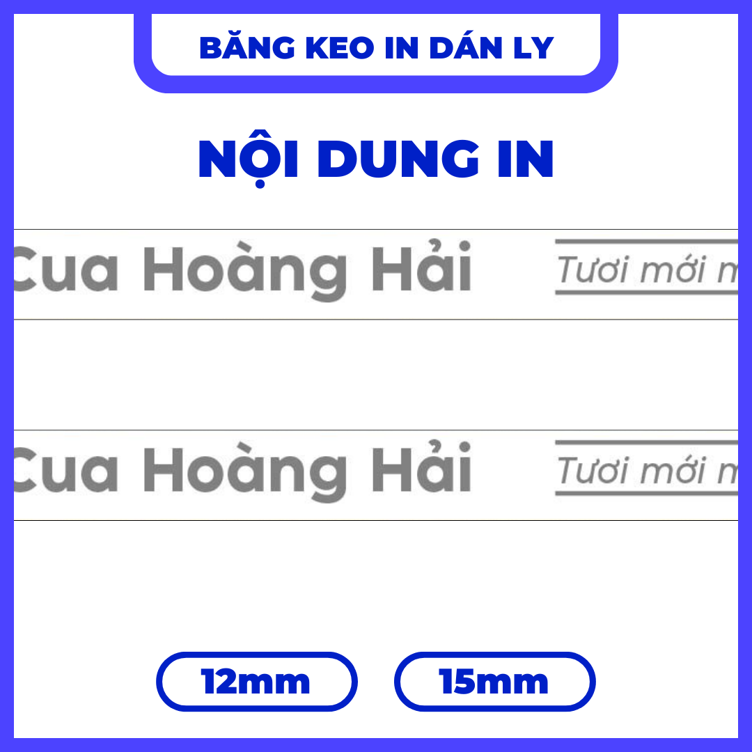 Băng keo dán ly mẫu 02