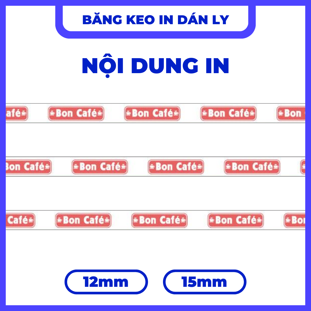 Băng keo dán ly mẫu 03