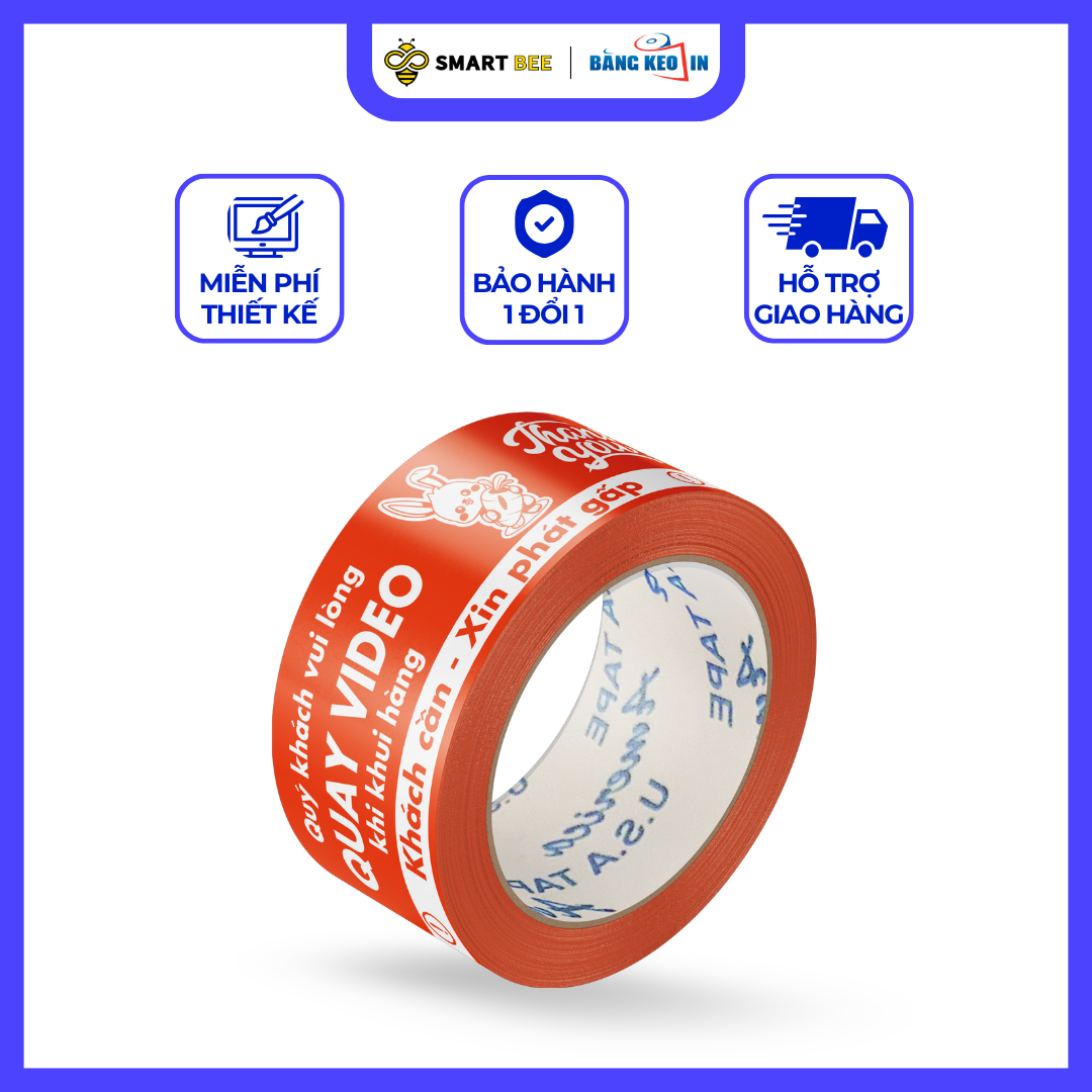 BĂNG KEO IN SẴN XIN PHÁT GẤP | THANK YOU 48MM