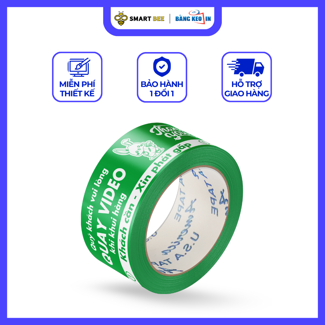 BĂNG KEO IN SẴN XIN PHÁT GẤP | THANK YOU 48MM