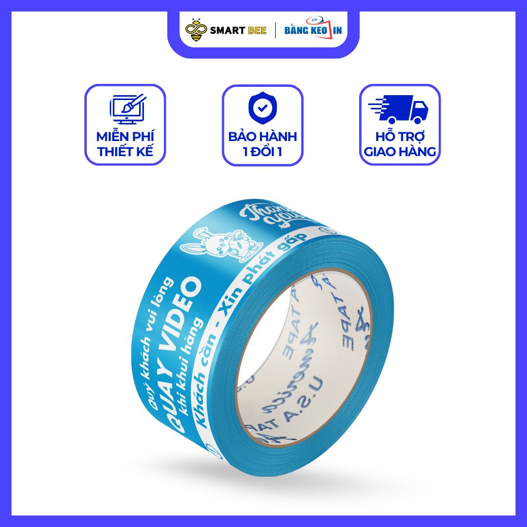 BĂNG KEO IN SẴN XIN PHÁT GẤP | THANK YOU 48MM