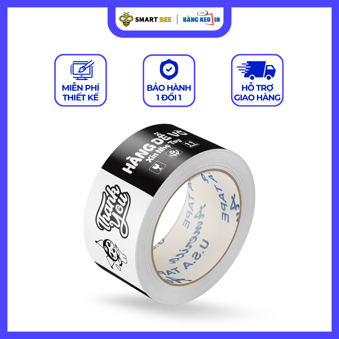 BĂNG KEO IN SẴN ĐÁNH GIÁ 5 SAO | KUROMI 48MM