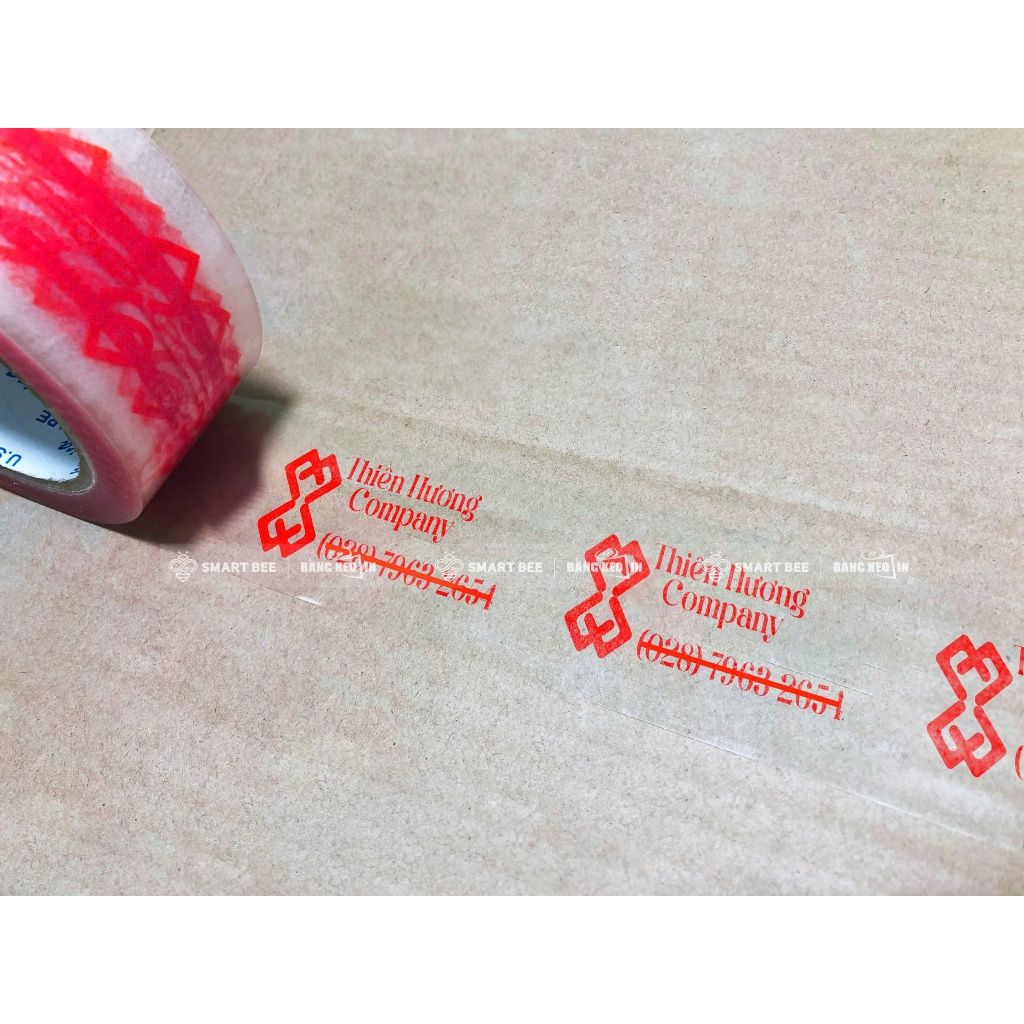BĂNG KEO IN LOGO CÔNG TY - NÂNG TẦM THƯƠNG HIỆU, TẠO DẤU ẤN CHUYÊN NGHIỆP