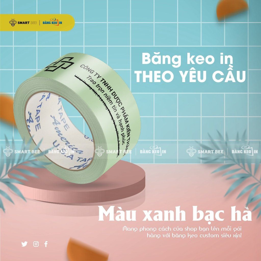 BĂNG KEO IN CHỮ THEO YÊU CẦU – GIẢI PHÁP ĐÓNG GÓI CHUYÊN NGHIỆP CHO DOANH NGHIỆP