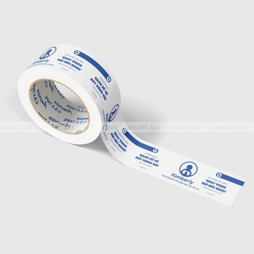 BĂNG KEO IN THEO YÊU CẦU CHO CỬA HÀNG ĐỒ CHƠI CHO BÉ