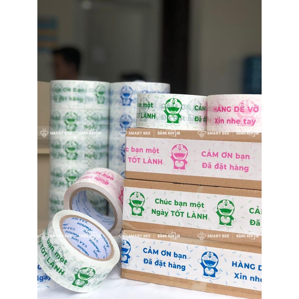 BĂNG KEO IN SẴN HÀNG DỄ VỠ | DORAEMON 48MM