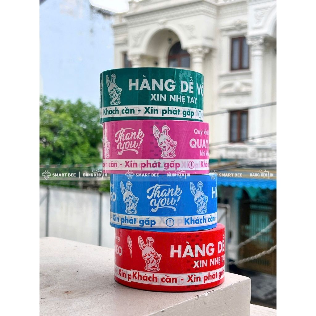BĂNG KEO IN SẴN XIN PHÁT GẤP | THANK YOU 48MM