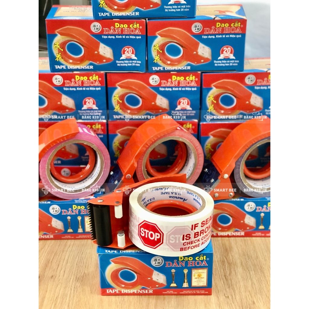 Dao cắt Băng keo cầm tay 5cm Thương hiệu Dân Hoa