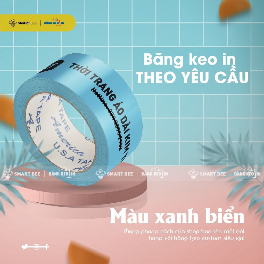Băng Keo In Chữ, In Logo Thương Hiệu Giá Tốt Tại TP HCM