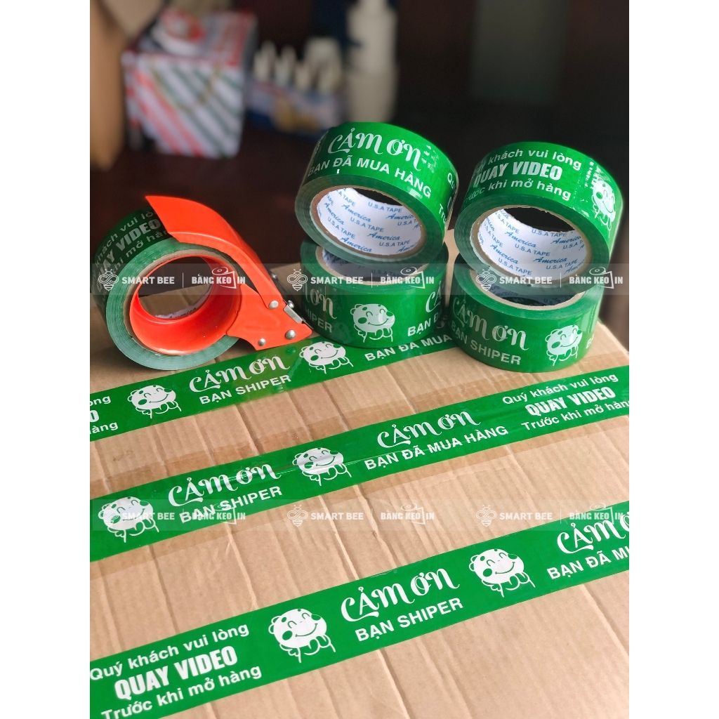 BĂNG KEO IN SẴN VUI LÒNG QUAY VIDEO KHI MỞ HÀNG 48MM