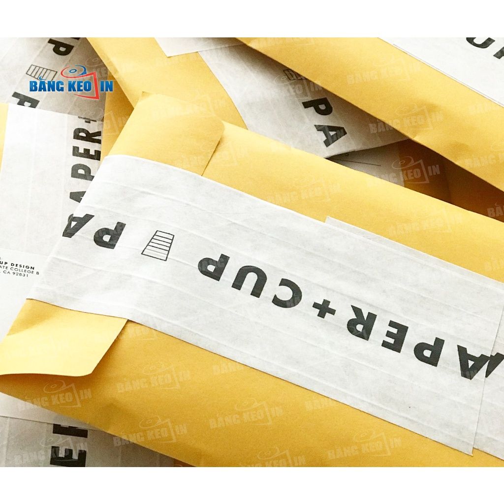 Băng Keo In Chữ, In Logo Thương Hiệu Giá Tốt Tại TP HCM