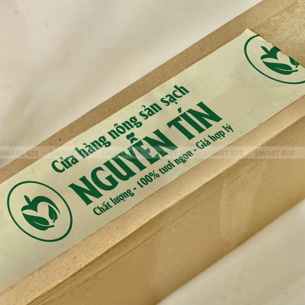 BĂNG KEO IN THEO YÊU CẦU CHO CỬA HÀNG NÔNG SẢN SẠCH