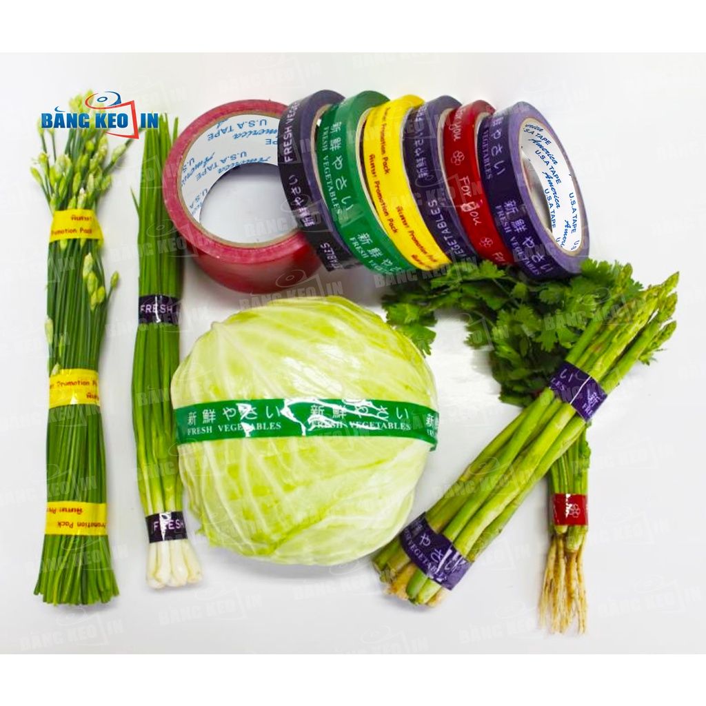 BĂNG KEO IN THEO YÊU CẦU CHO NGÀNH NÔNG SẢN