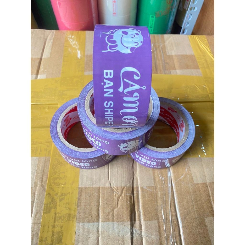 BĂNG KEO IN SẴN VUI LÒNG QUAY VIDEO KHI MỞ HÀNG 48MM