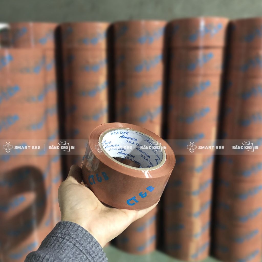 BĂNG KEO IN LOGO SẢN XUẤT TRỰC TIẾP, KHÔNG QUA TRUNG GIAN
