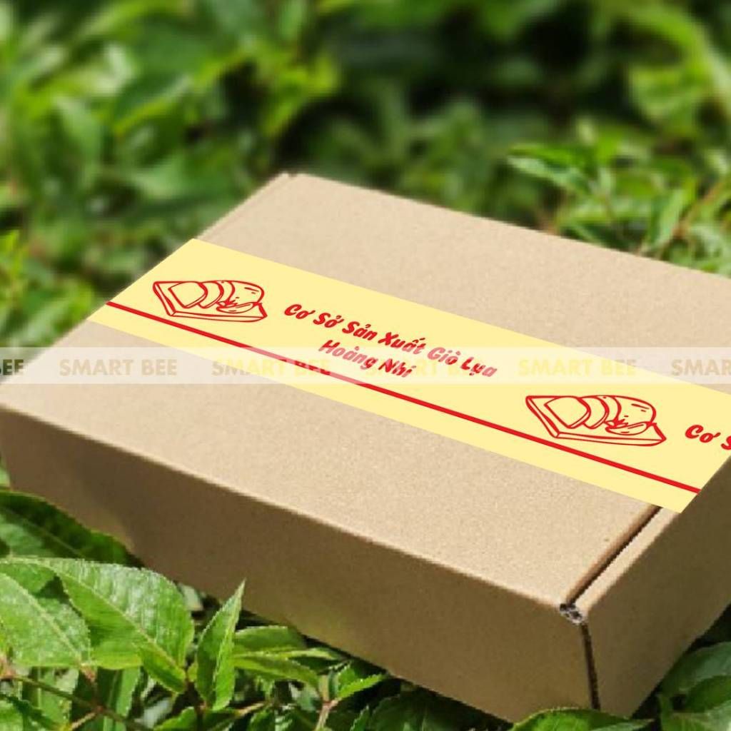 BĂNG KEO IN THEO YÊU CẦU CHO CỬA HÀNG GIÒ CHẢ LỤA