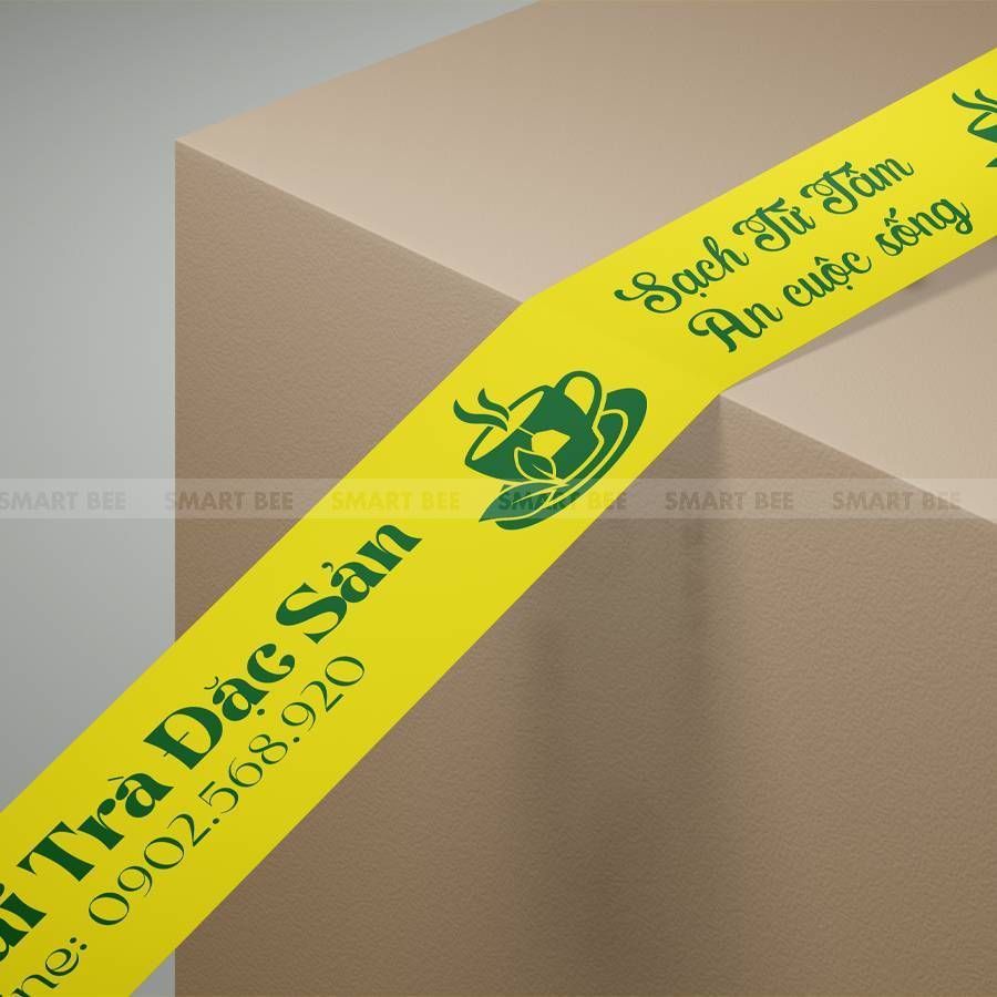 BĂNG KEO IN THEO YÊU CẦU CHO THƯƠNG HIỆU TRÀ