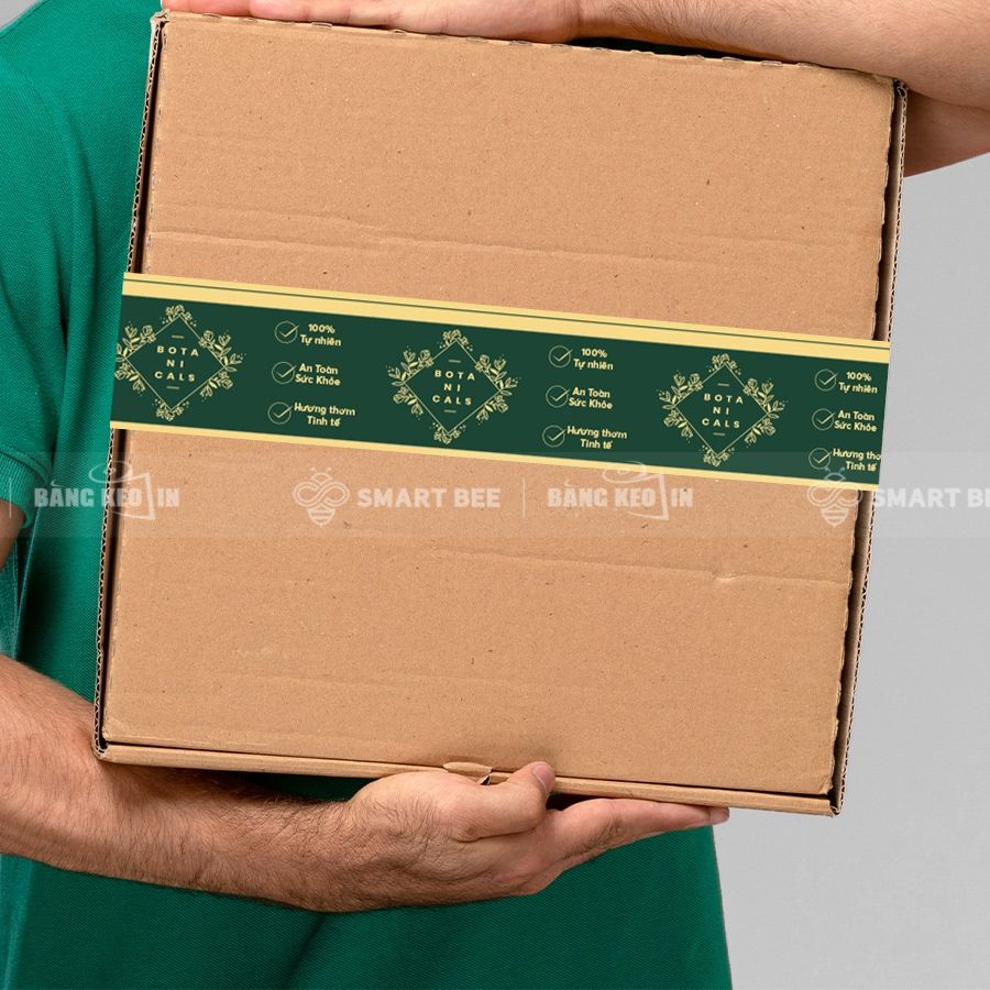 BĂNG KEO IN THEO YÊU CẦU CHO CỬA HÀNG TINH DẦU