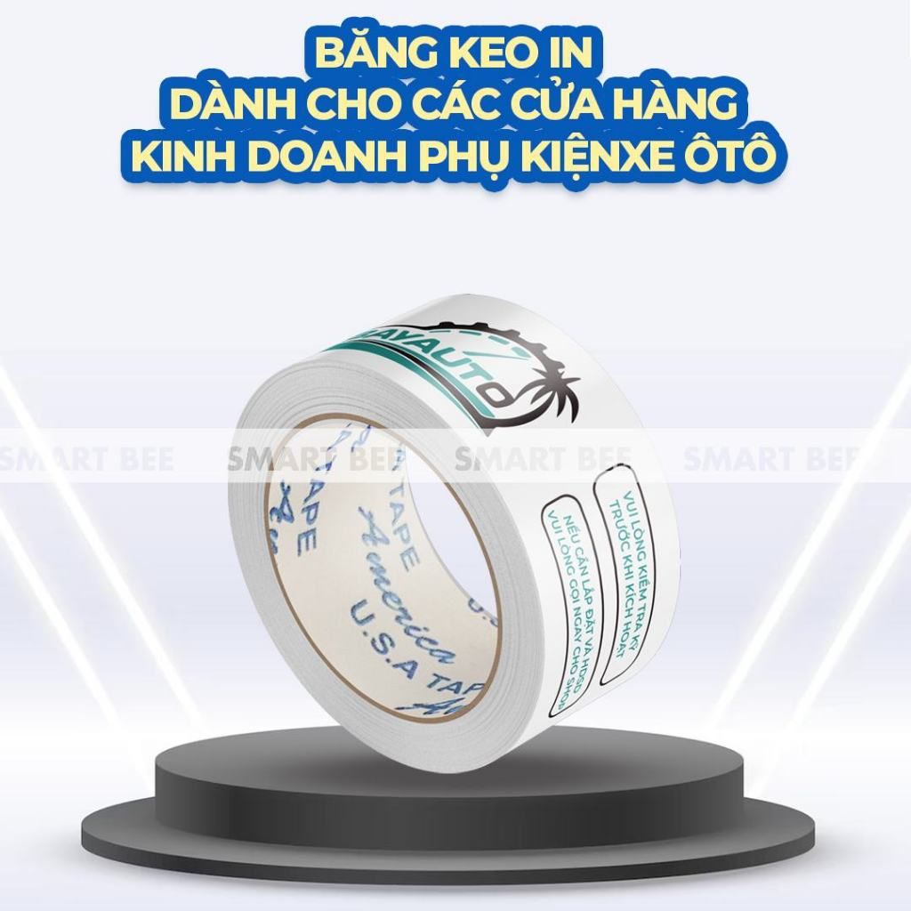 BĂNG KEO IN THEO YÊU CẦU CHO CỬA HÀNG PHỤ KIỆN Ô TÔ