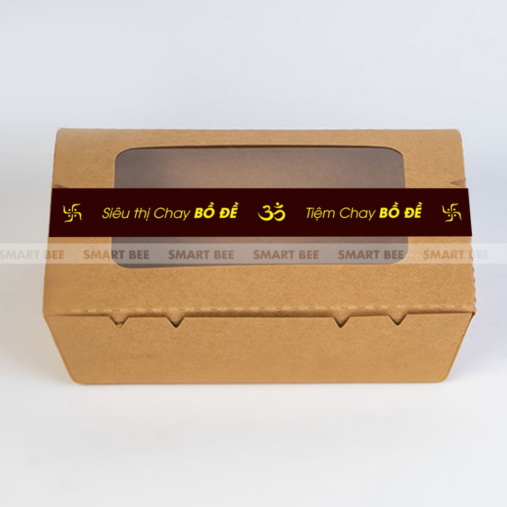 BĂNG KEO IN THEO YÊU CẦU CHO NHÀ HÀNG CHAY