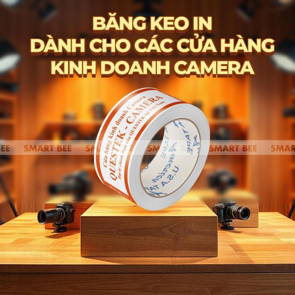 BĂNG KEO IN THEO YÊU CẦU CHO CAMERA STORE