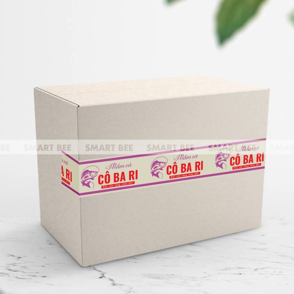 BĂNG KEO IN THEO YÊU CẦU CHO CỬA HÀNG ĐẶC SẢN CHÂU ĐỐC