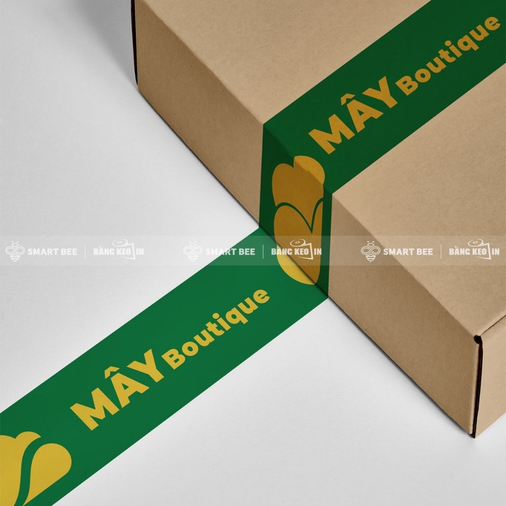 Băng Keo Màu In Chữ, In Logo Theo Yêu Cầu