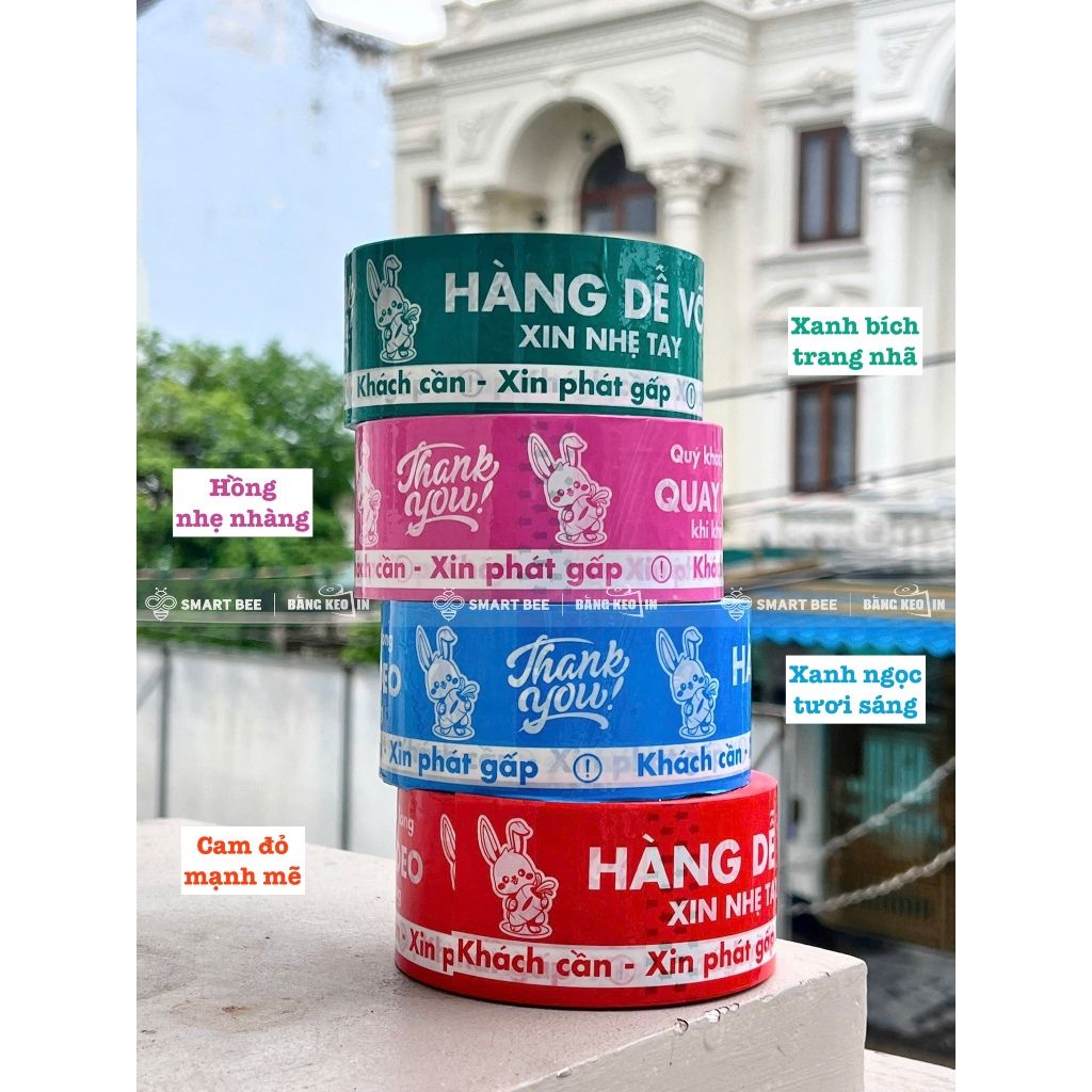 CÓ SẴN | BĂNG KEO IN ĐÓNG HÀNG 48MM - GIÁ XƯỞNG CẠNH TRANH
