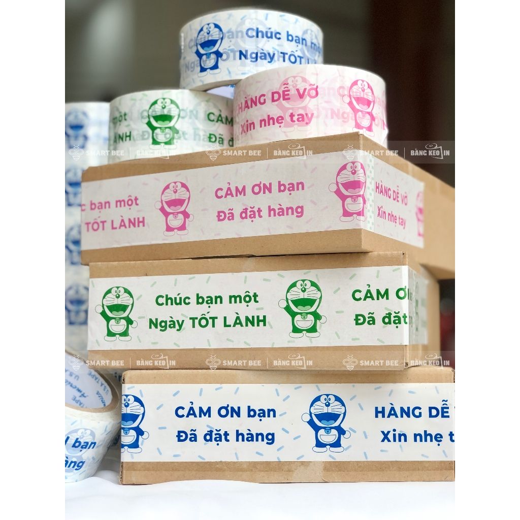 BĂNG KEO IN SẴN HÀNG DỄ VỠ | DORAEMON 48MM