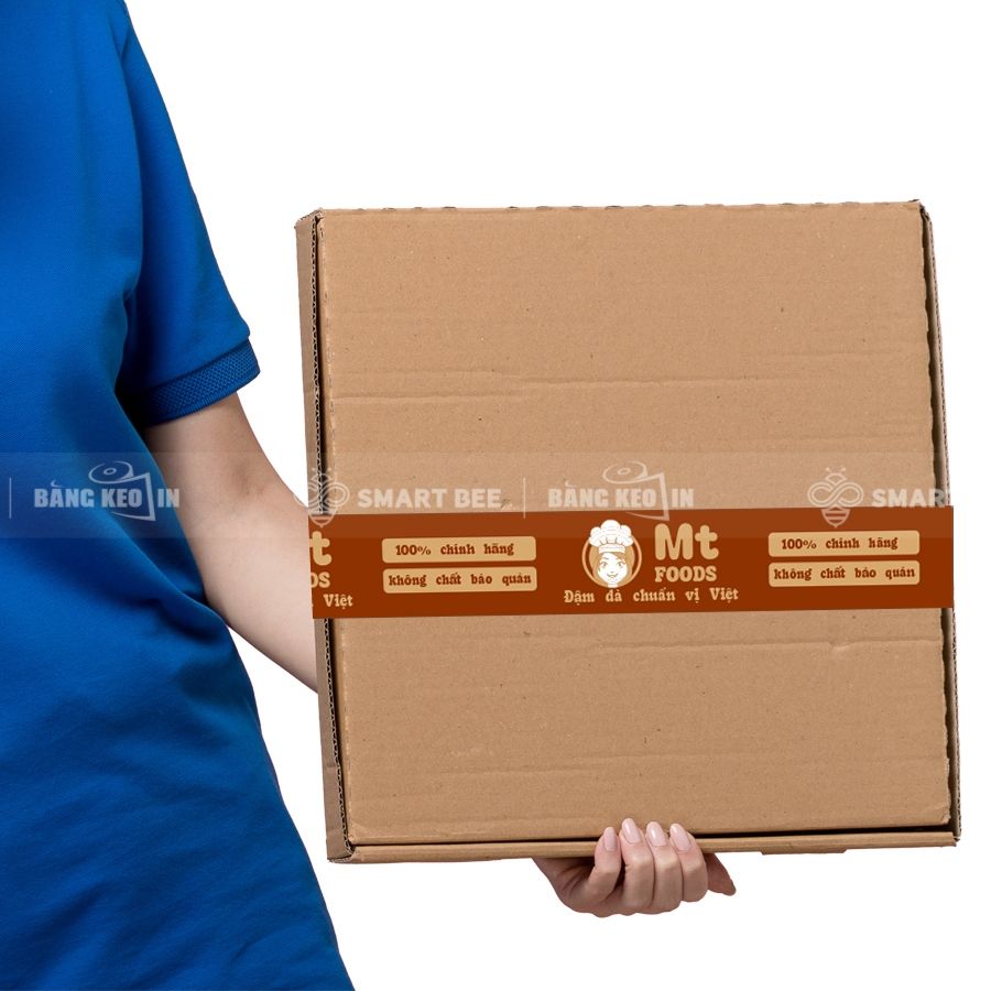 BĂNG KEO IN THEO YÊU CẦU CHO THƯƠNG HIỆU GIA VỊ - GIÁ SỈ TỐT NHẤT