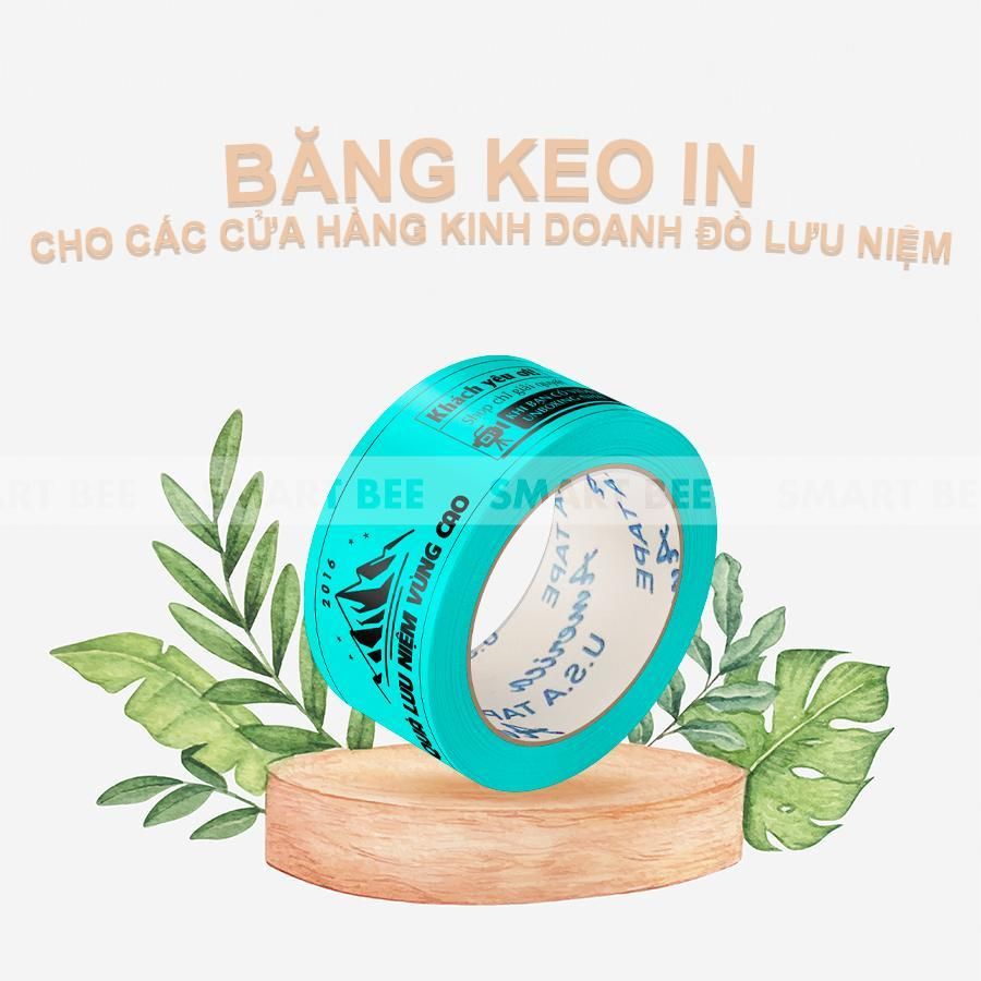 BĂNG KEO IN THEO YÊU CẦU CHO CỬA HÀNG ĐỒ LƯU NIỆM