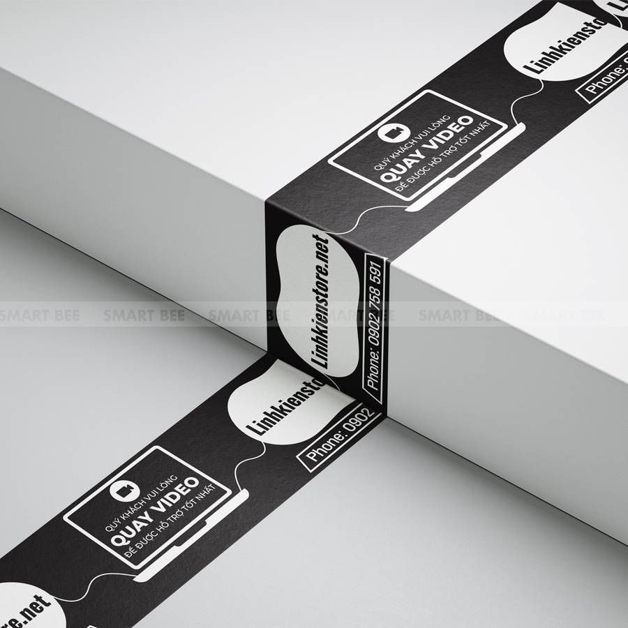 BĂNG KEO IN THEO YÊU CẦU CHO CỬA HÀNG LINH KIỆN MÁY TÍNH PC