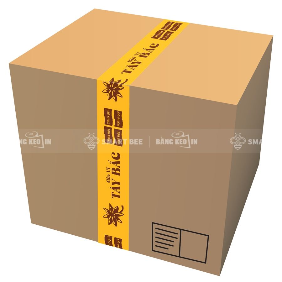 BĂNG KEO IN THEO YÊU CẦU CHO THƯƠNG HIỆU GIA VỊ - GIÁ SỈ TỐT NHẤT