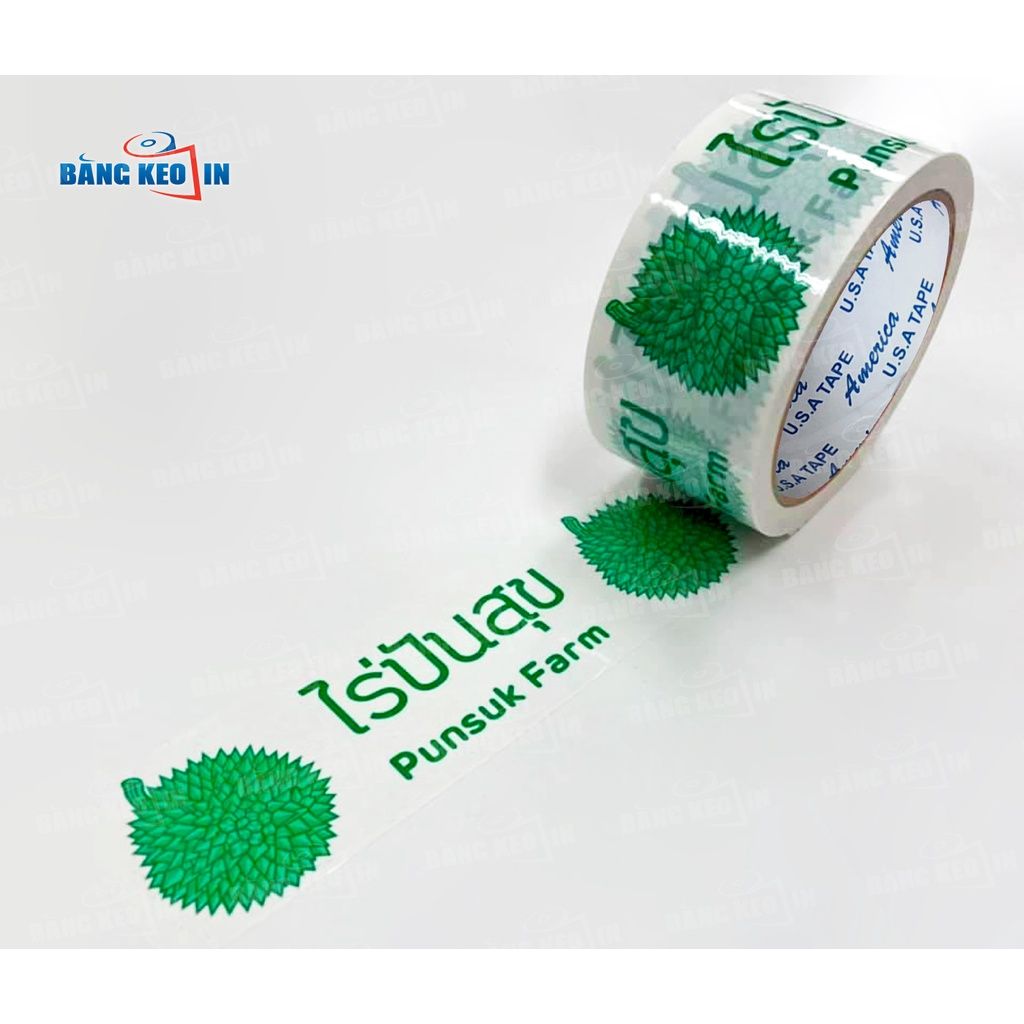 Băng Keo In Theo Yêu Cầu Cho Vựa Trái Cây