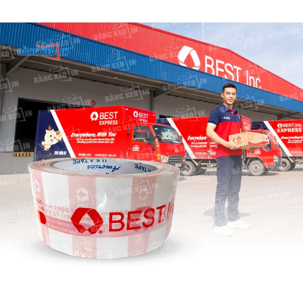 Băng Keo In Theo Yêu Cầu Cho Ngành Vận Chuyển