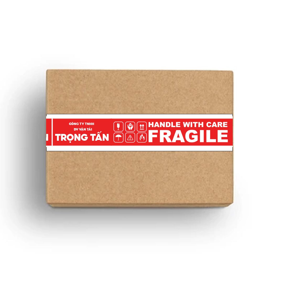 BĂNG KEO IN LOGO CHO CÔNG TY VẬN CHUYỂN