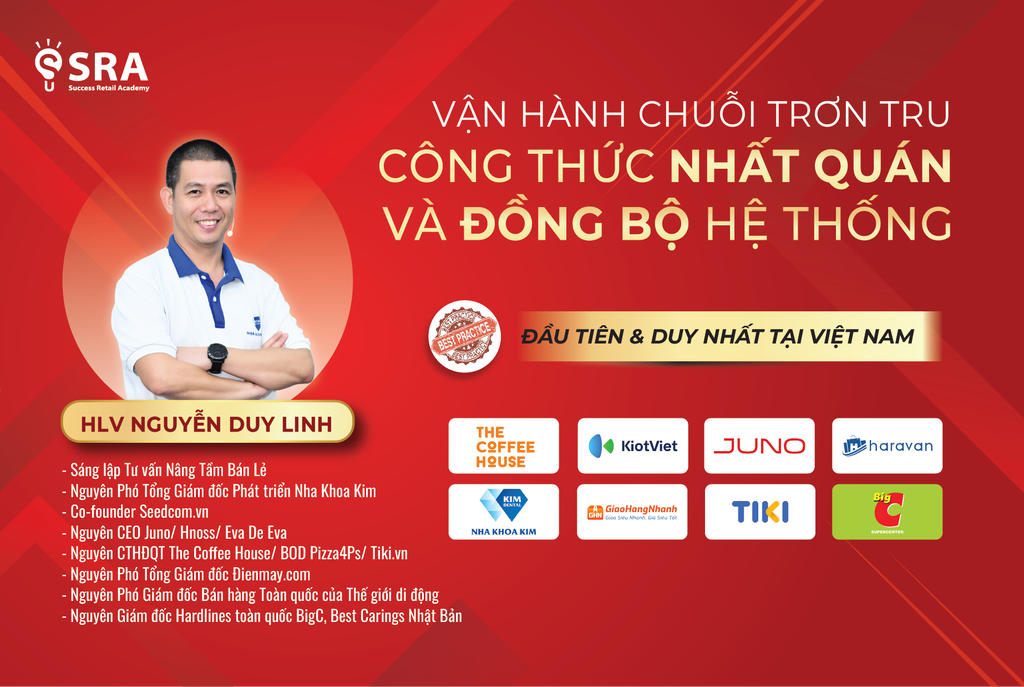 K10 - Vận hành Chuỗi trơn tru - Công thức nhất quán và đồng bộ hệ thống